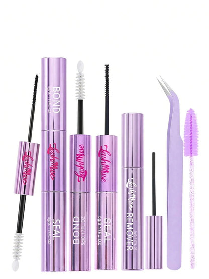 1168/584pcs Wispy Spiky Lash Clusters, Fairy Wild D-Curl Voluminous Segmented Eyelashes, Multi Length Self-Grafting DIY Lash Extensions With Lash Glue, Tweezers Remover, Soft Layered Eye Lashes, For Daily Makeup, Wedding, Party, Travel, Halloween